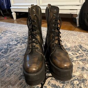 Free People Platform Boots